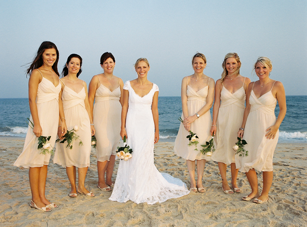 Beach Bridesmaid Shoes Fashion Dresses