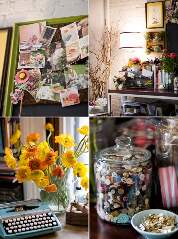 Studio tour: poppies & posies