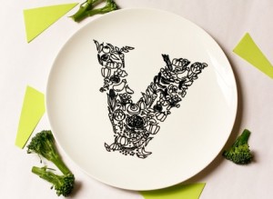 Letter plates - Brooklyn Bride - Modern Wedding Blog
