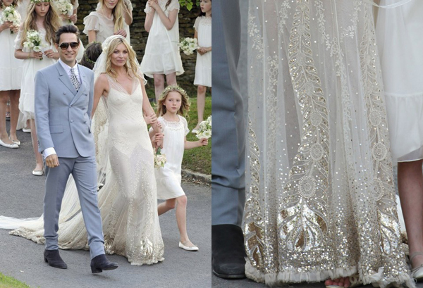 Kate moss wedding outlet gown