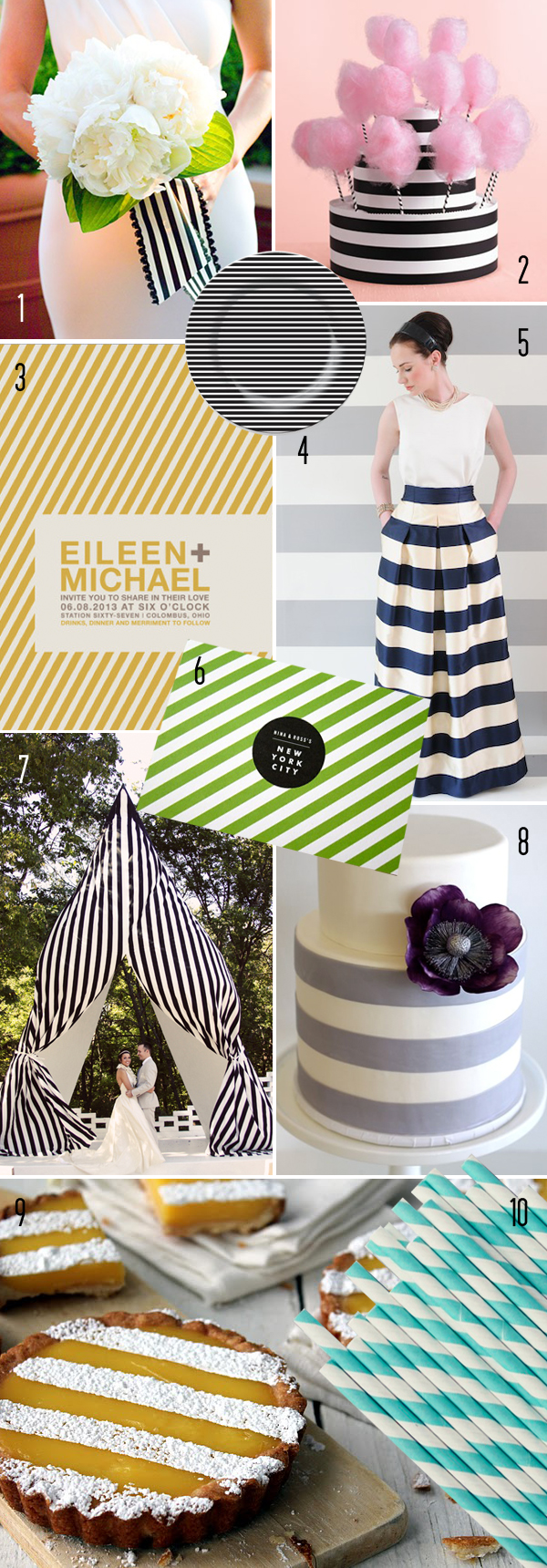 Top 10: Modern stripe details