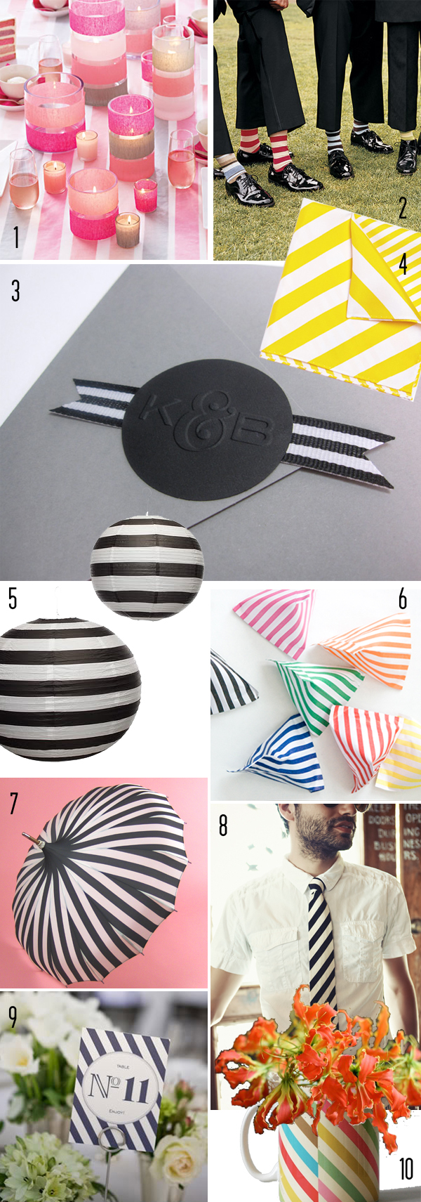 Top 10: Modern stripe details | 2