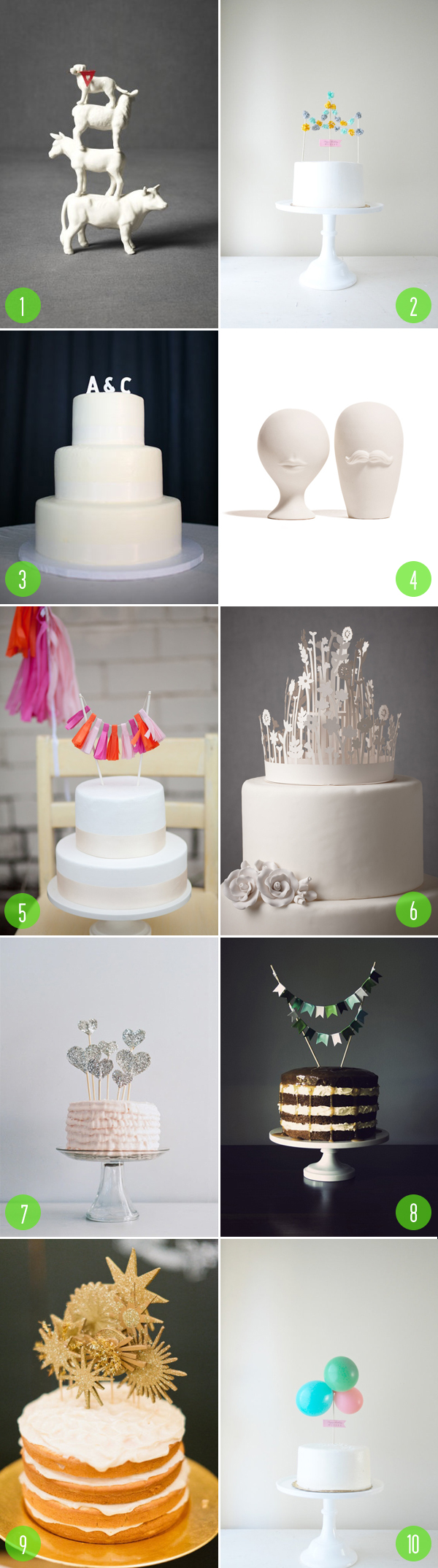 Top 10: Cake toppers | 2