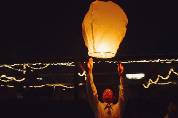 floating lanterns