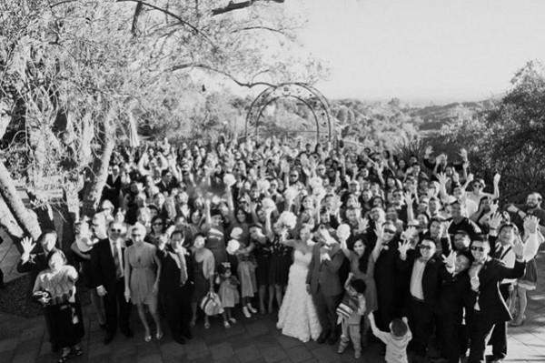 wedding guests