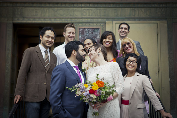Real City Hall wedding: Mira + Ricardo
