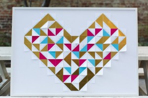 tangram heart seating chart