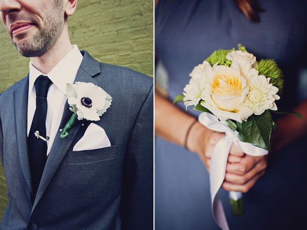 bouquet and boutonniere