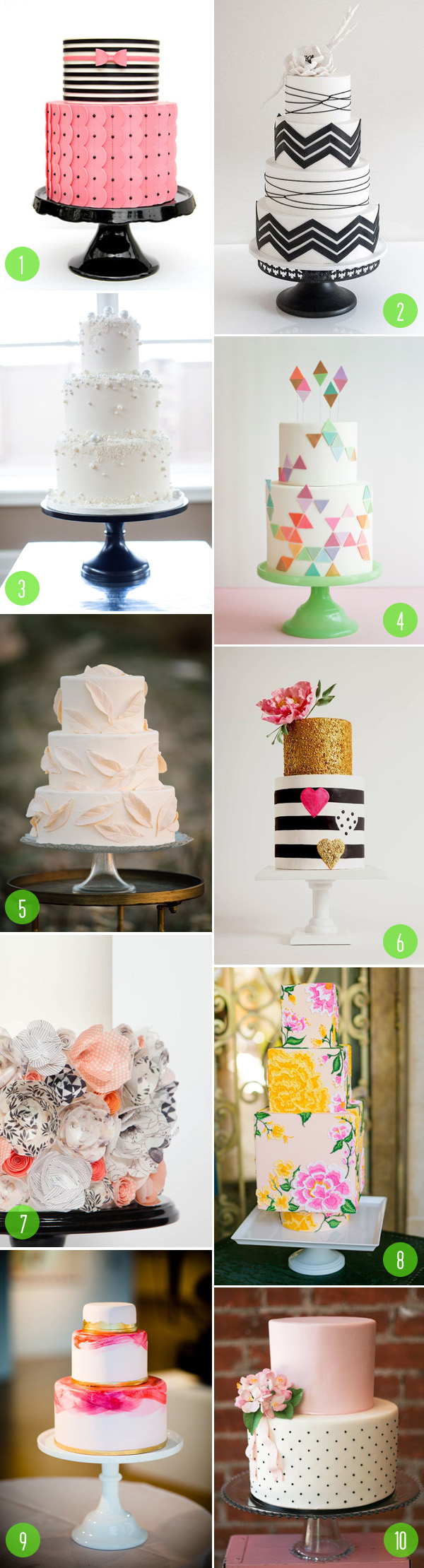 top 10: modern cakes 7