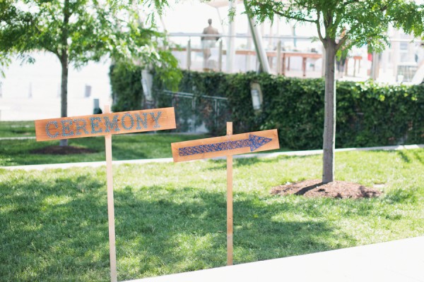 ceremony signage