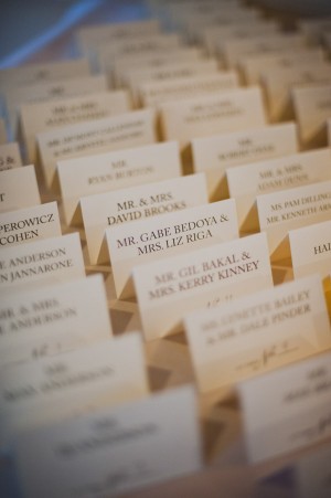 simple escort cards