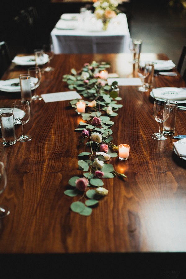 garland centerpiece