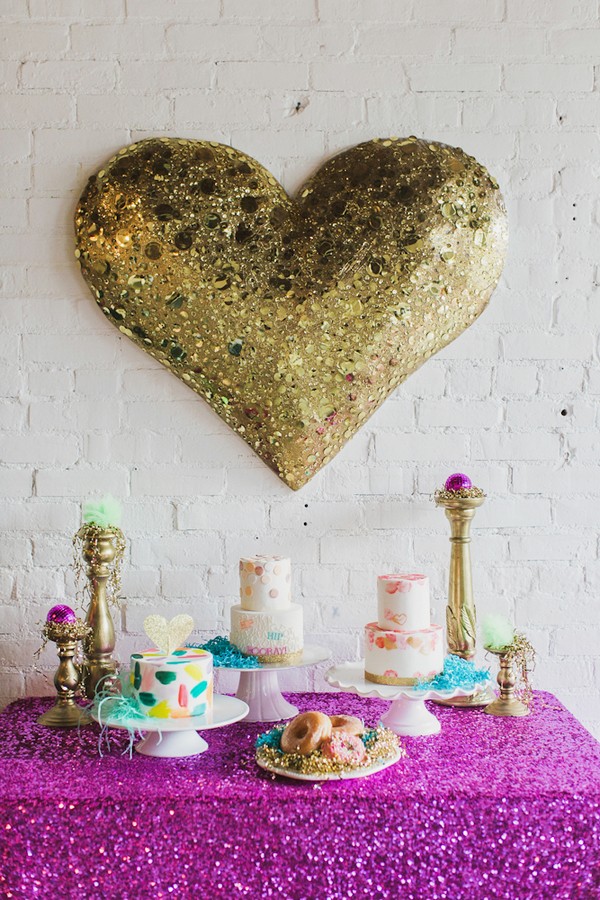 ban.do inspired dessert table