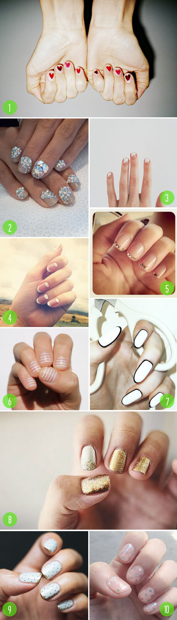 Top 10 Nail art Brooklyn Bride Modern Wedding Blog