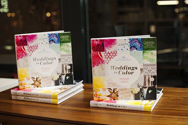 weddings in color book signing