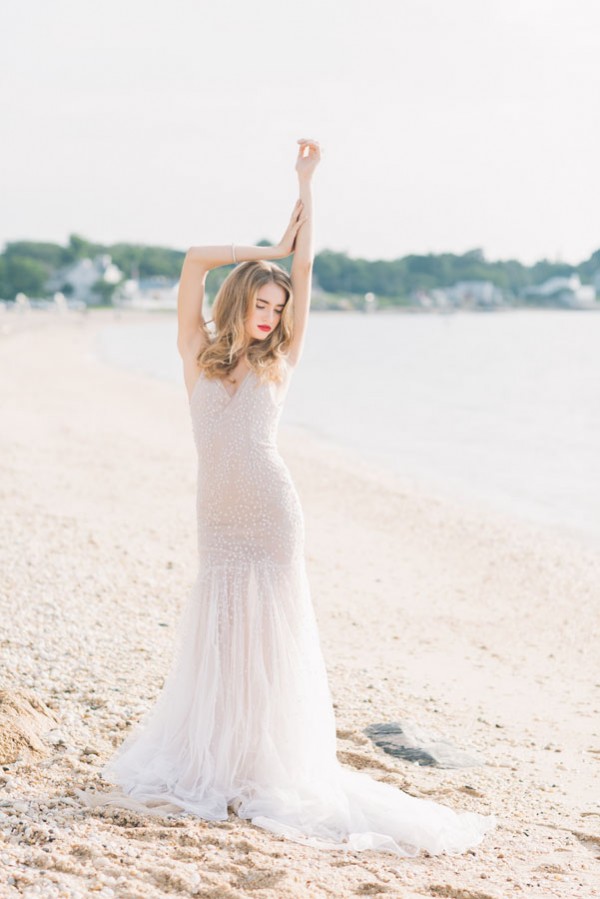 beachy wedding dress