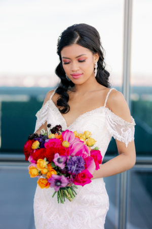 Bold Modern Colorful Wedding Inspiration Simone Vega-6