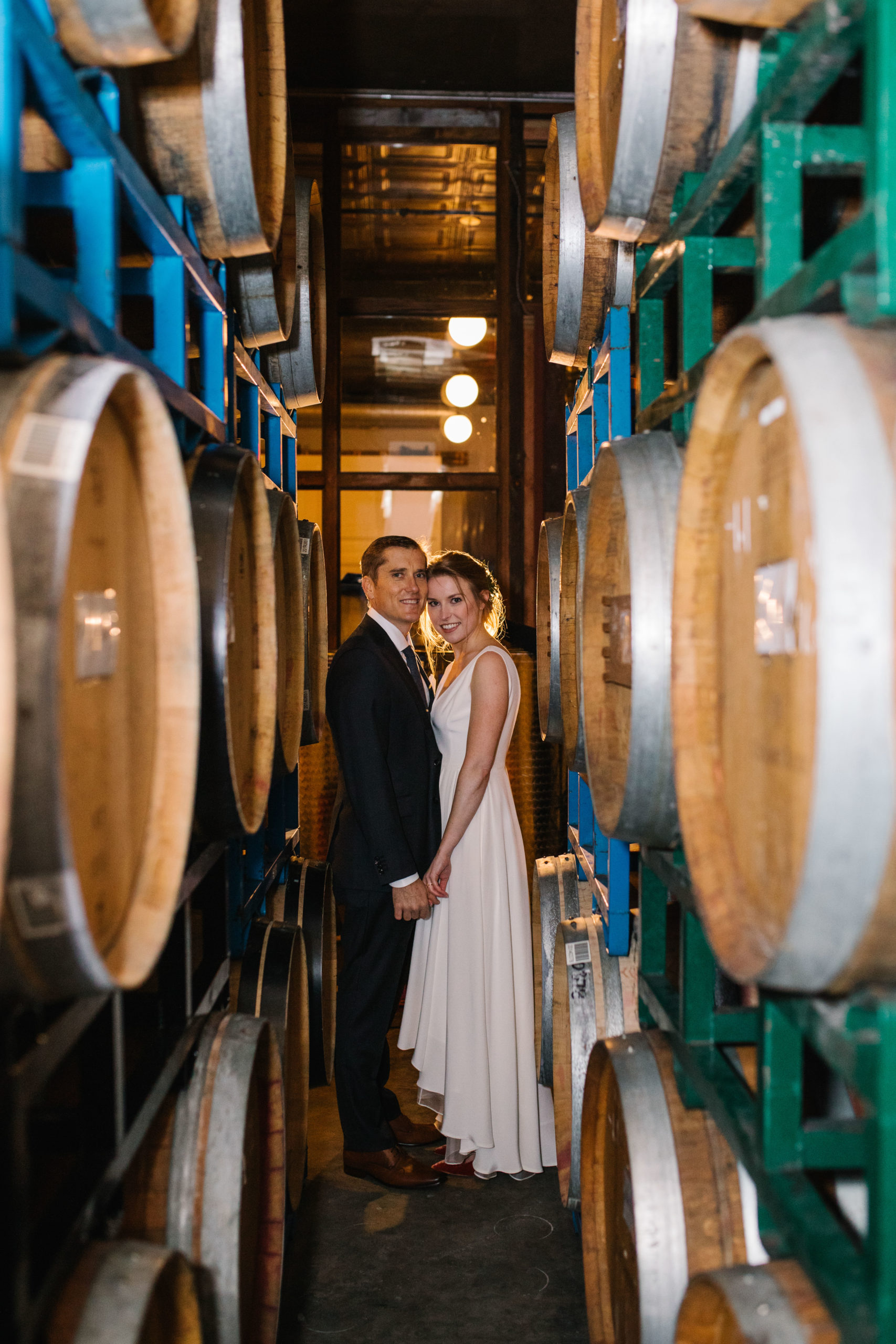 Winery Wedding Photo