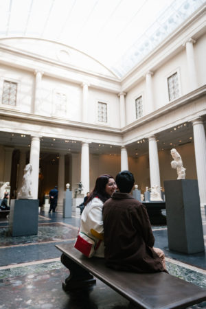 Greek and Roman Sculptures Engagement