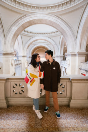 Metropolitan Museum Engagement Photos
