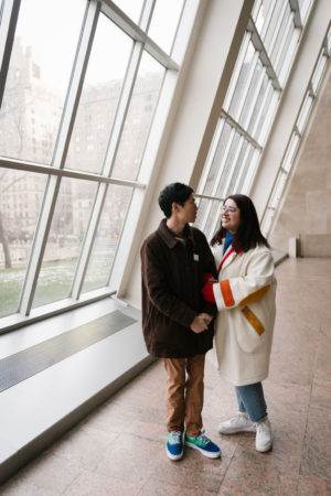 Temple of Dendur Engagement Photo 1