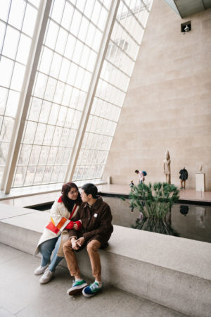 Temple of Dendur Engagement Photo 4