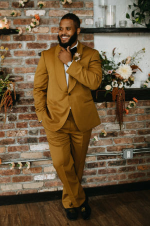 Chic Groom Wedding Suit