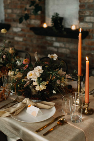 Moody Wedding Decor