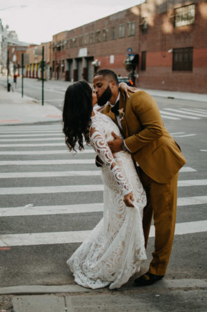 Romantic Brooklyn Wedding Photo