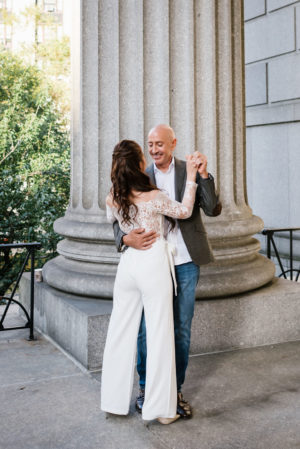 Surprise City Hall Elopement in NYC-9