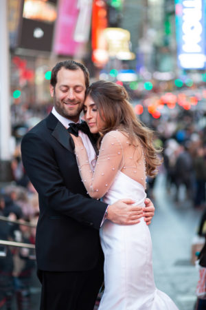 Times Square Wedding Photos