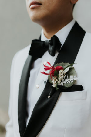 Groom White Tux