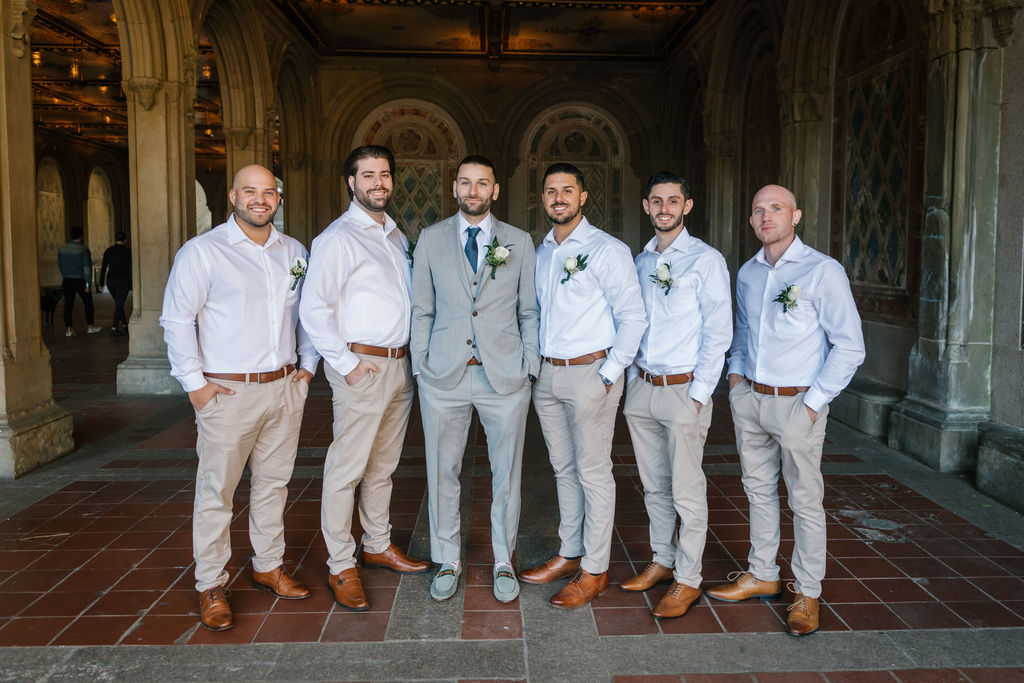 Bethesda Terrace Wedding in Central Park, Alisa + CJ