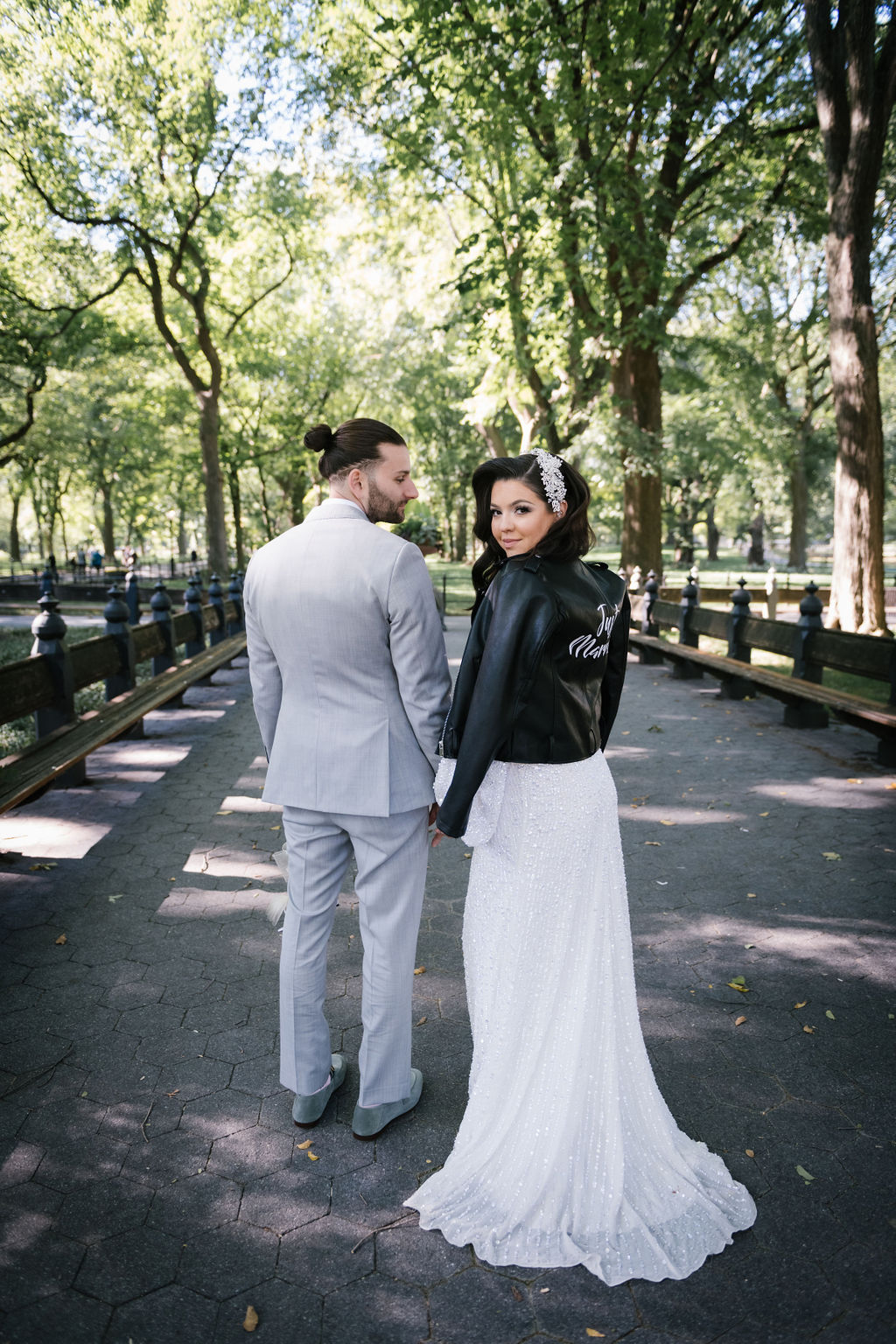 Bethesda Terrace Wedding in Central Park, Alisa + CJ