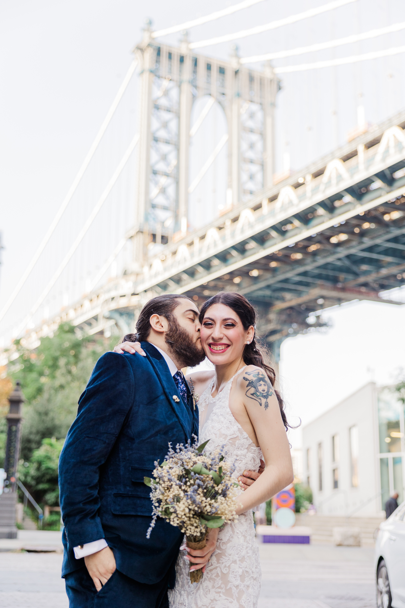 Brooklyn Bride, goth wedding, halloween wedding