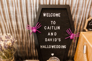 Brooklyn Bride, goth wedding, halloween wedding