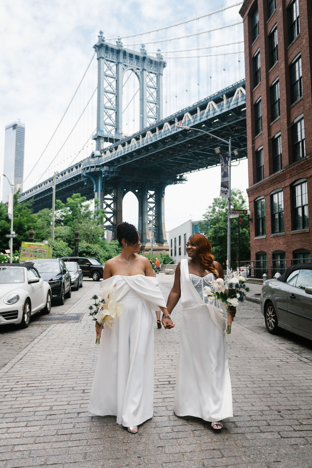  Colorful Brooklyn Elopement with Two Brides