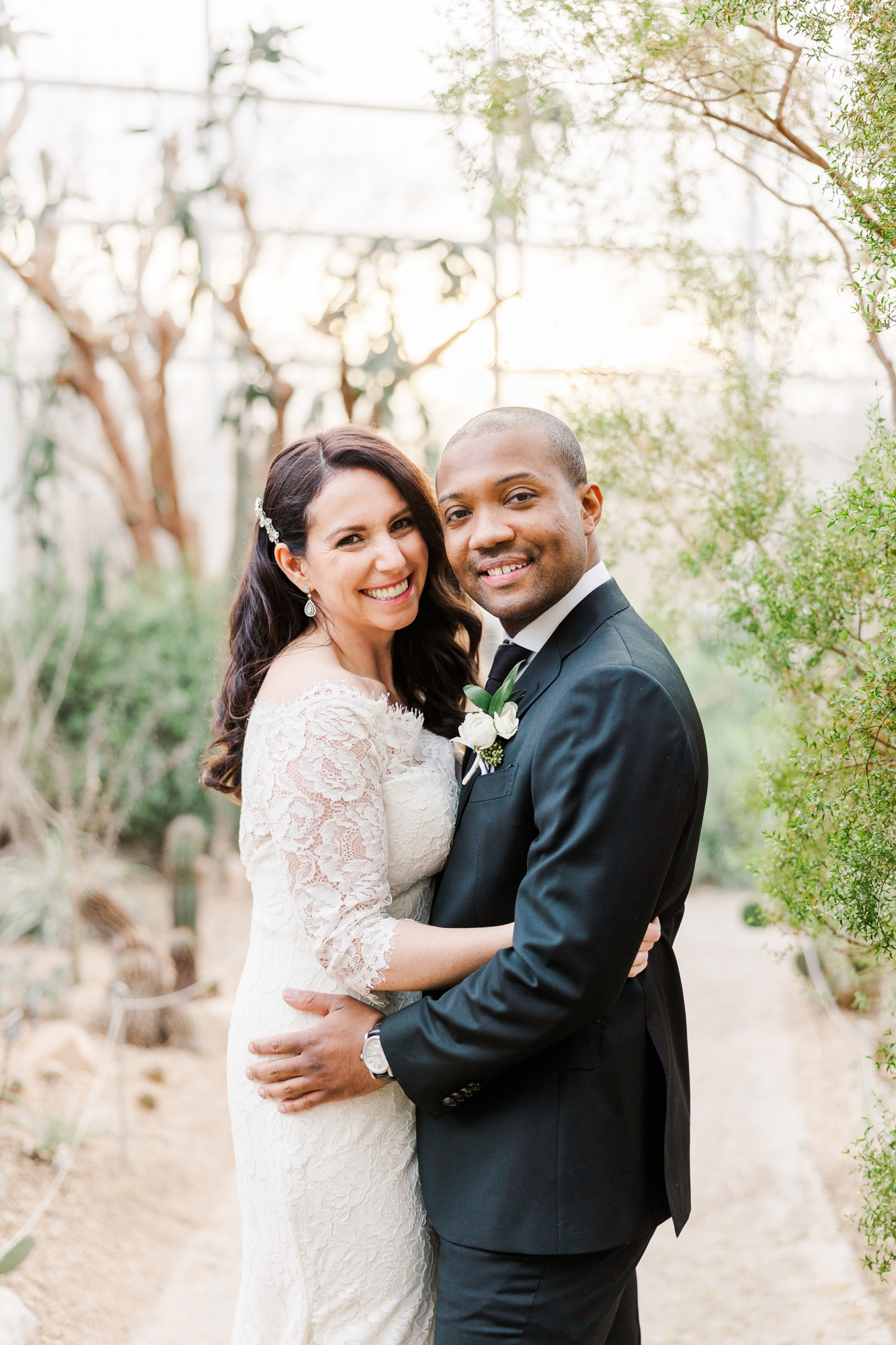 Romantic Wedding at Brooklyn Botanic Garden